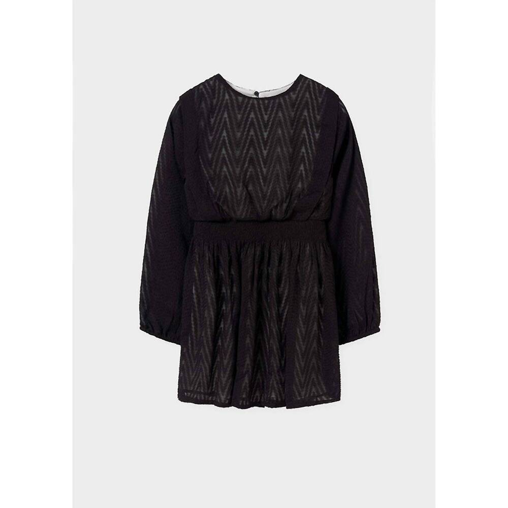 NEW MAYORAL girls' chiffon dress in black